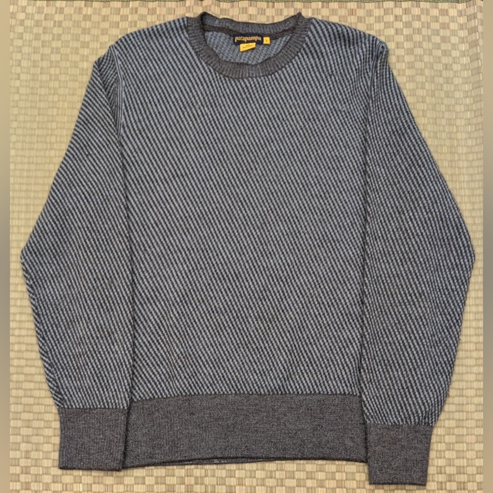 Patapampa 100% Baby Alpaca Sweater Unisex Size Large Made in Peru